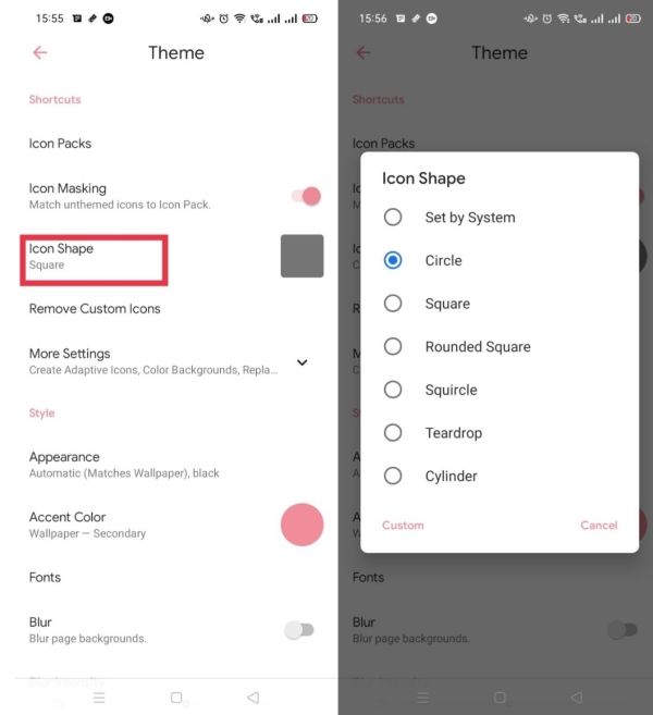 Make Android Phone Look Like Google Pixel Change Icon Shape