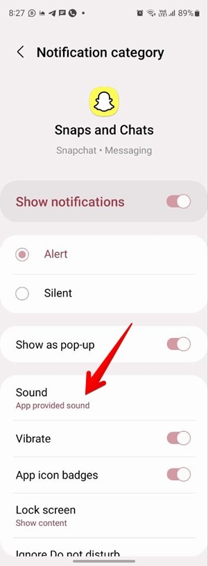 Snapchat Notification Sound Android