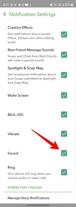 Snapchat Notification Sound Not Working