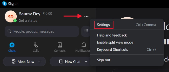 Test Your Webcam Skype Settings 