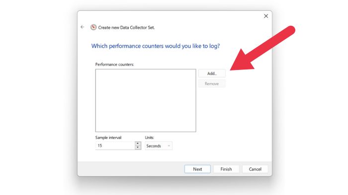 Windows Perfmon Add