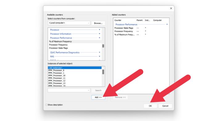 Windows Perfmon Counters