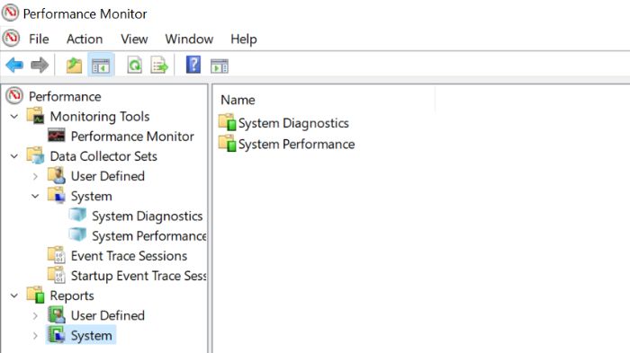 Windows Performancemeter Reports