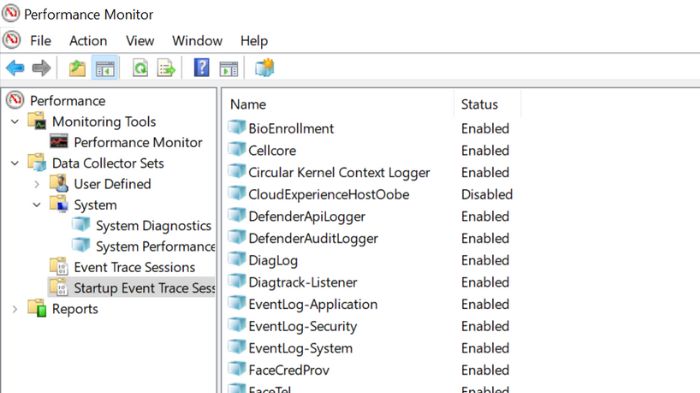 Windows Performancemeter Startup