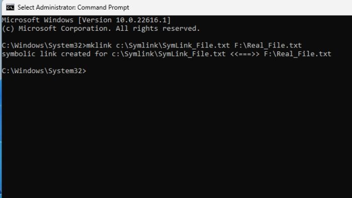 create-symlinks-win10-for-files Windows Symlink Mklink