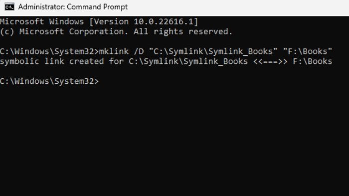 create-symlinks-win10-for-folders Windows Symlink Mklinkfolder