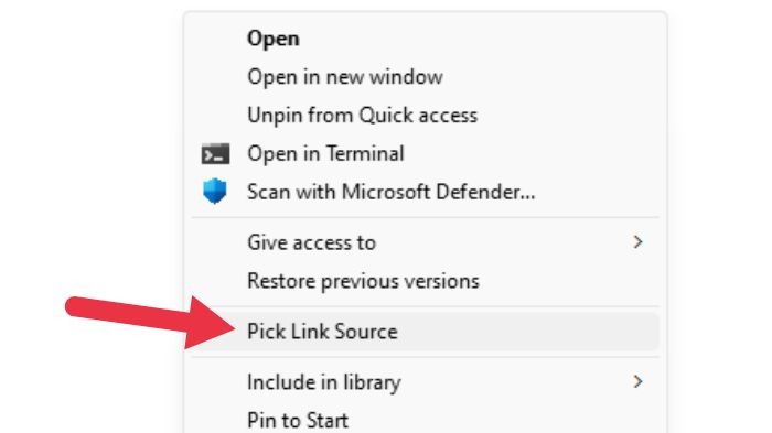 Create Symlink Windows 10 Pick Link Source Windows Symlink Source
