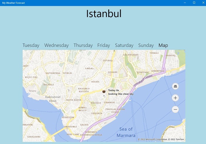 Windows Weather Apps Myweatherforecast Maps 1