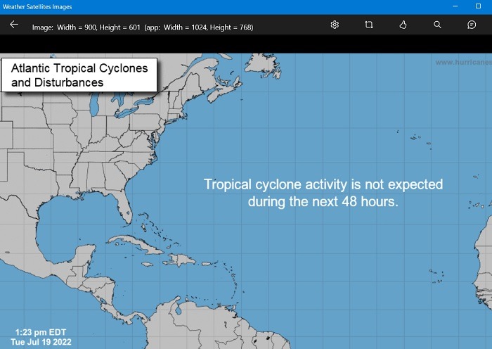 Windows Weather Apps Weather Satellite Images Hurricanes Disturbances