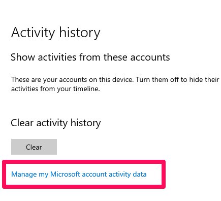 Windows Settings Manage My Microsoft Account