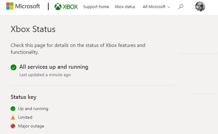 Xbox Person Bought Mobile Pc Browser Service Status