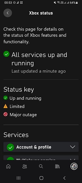 Xbox Person Bought Mobile Xbox App Service Status