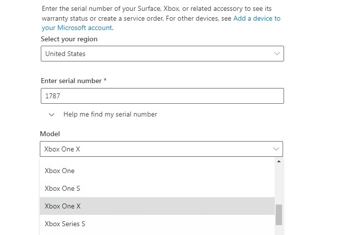 Xbox Person Bought Serial Number Enter