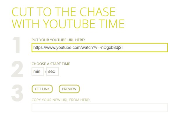 Youtube Time Generate Tool