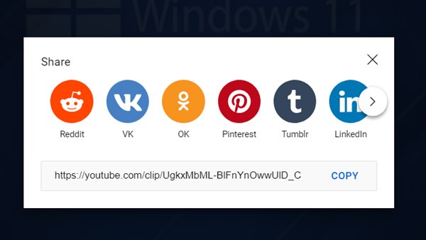 Youtube Video Clip Link