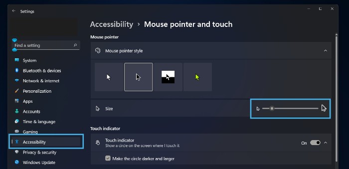 Accessibility Mouse