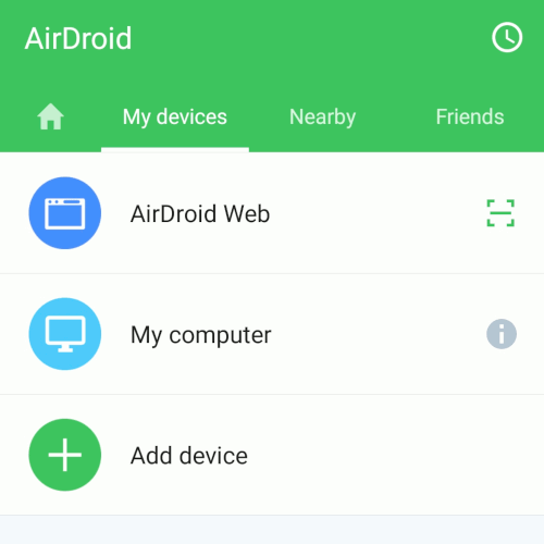 Androidcast Options