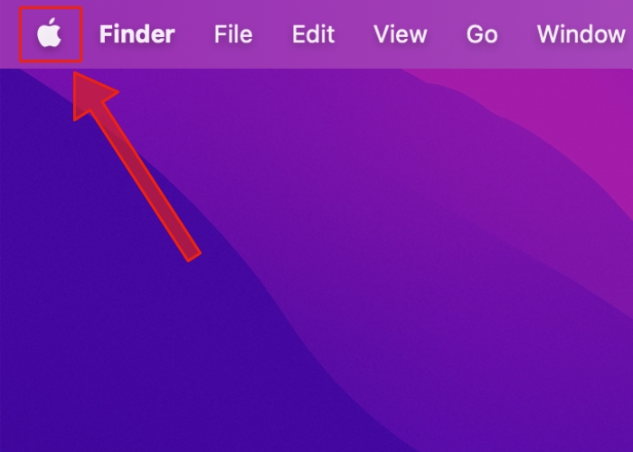 Apple Menu Monterey 1