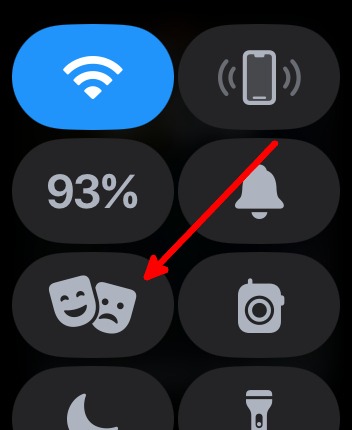 Apple Watch Battery Control Center