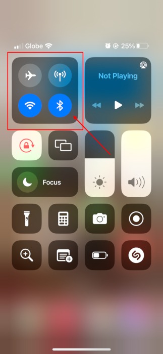 Apple Watch Battery Iphone Control Center