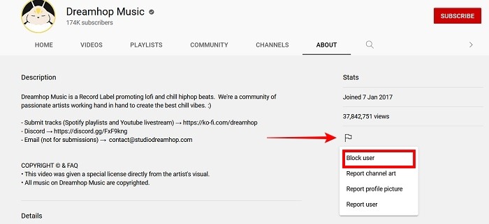 Block Channels Youtube Block User Channel