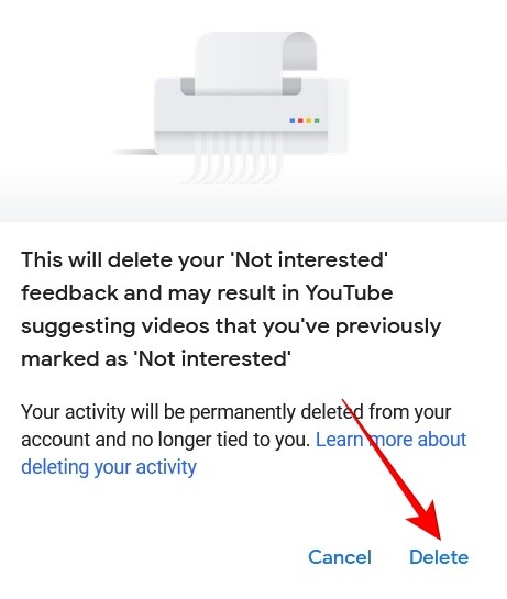 Block Channels Youtube Delete Not Interested Feedback