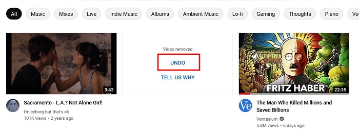 Block Channels Youtube Pc Undo