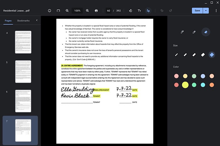 Chromeos New Productivity Features Pdf Editing