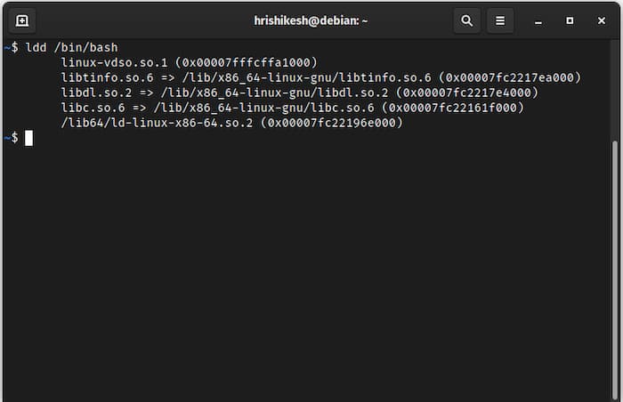 Chroot Ldd, self captured