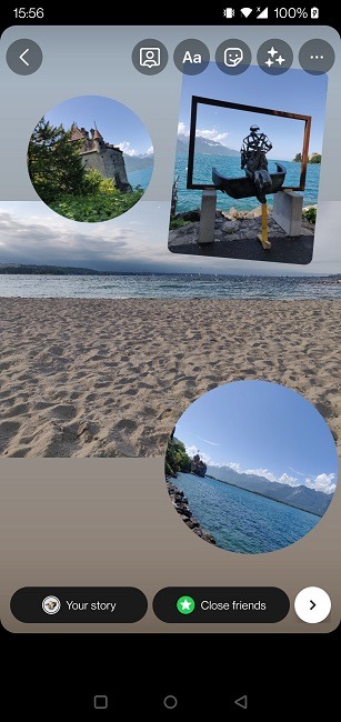 Create Collages Instagram Add More Pics