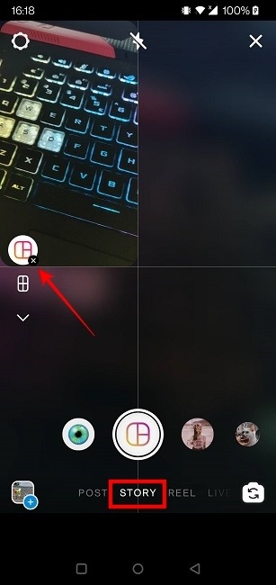 Create Collages Instagram Grid Options Show