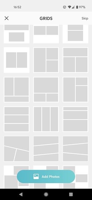 Create Collages Instagram Piccollage App Select