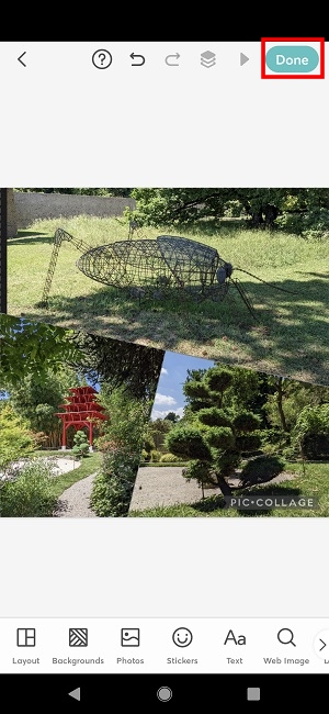 Create Collages Instagram Piccollage Done Editing