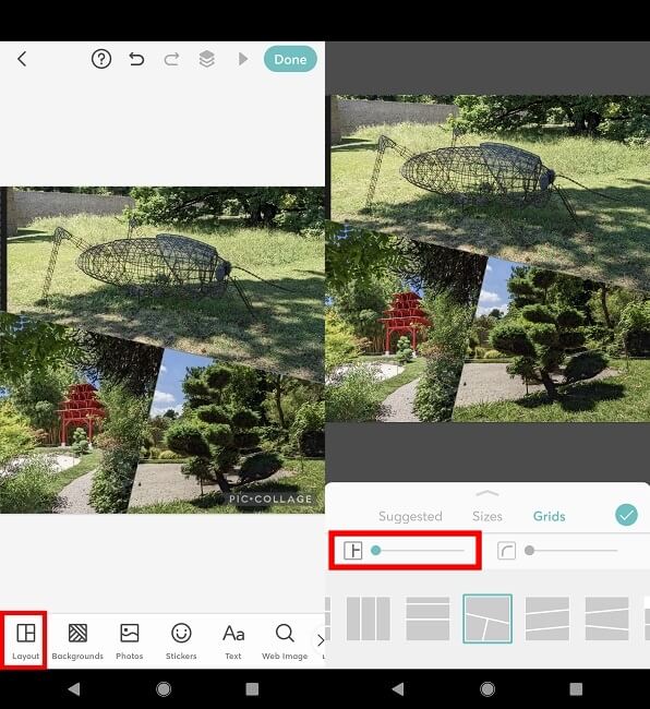 Create Collages Instagram Piccollage Invisible Borders