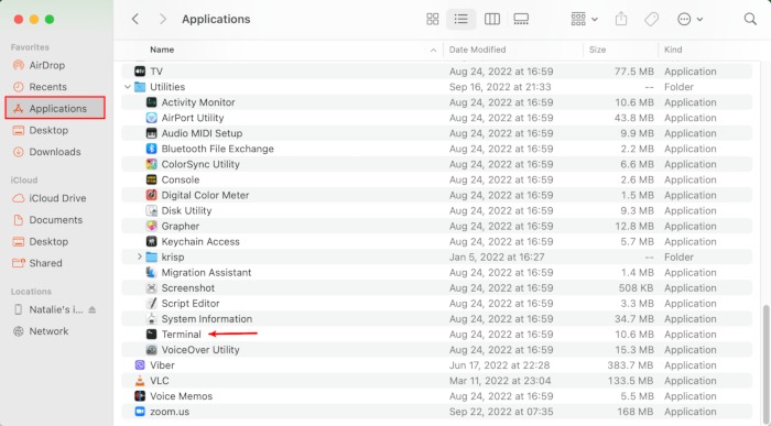 Enable Root User Mac Terminal Finder