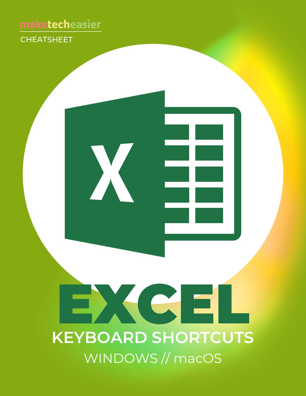 Microsoft Excel Keyboard Shortcuts Download