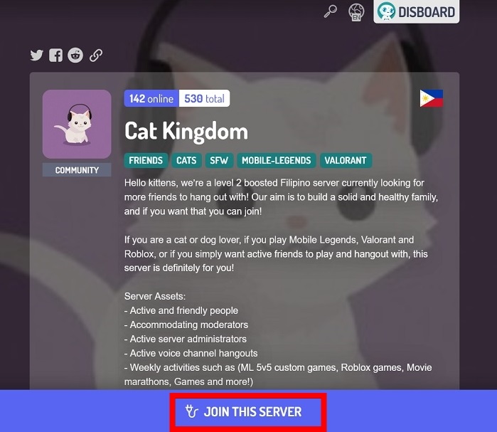 Find Discord Servers Disboard Join