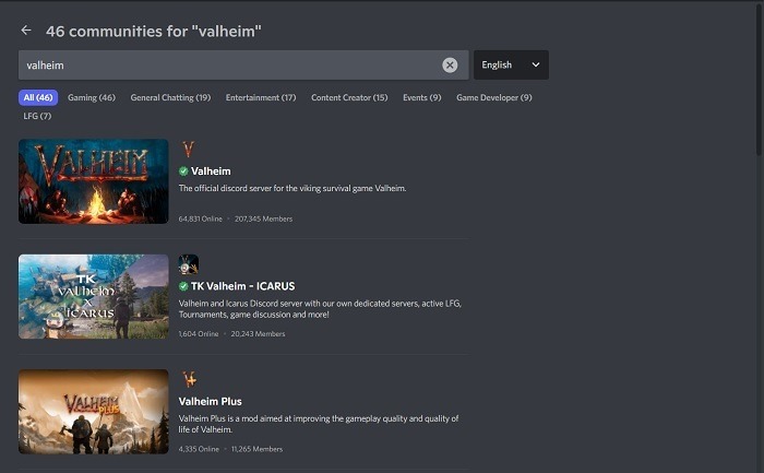 Find Discord Servers Search For Keyword