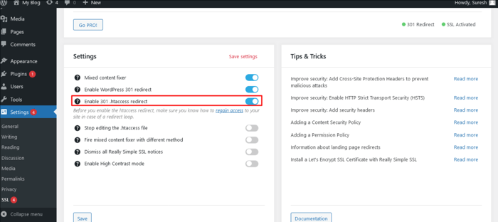 Get Free Ssl Cloudflare Enable 301 Redirection