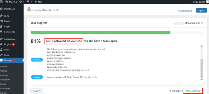 Get Free Ssl Cloudflare Ssl Plugin Activated