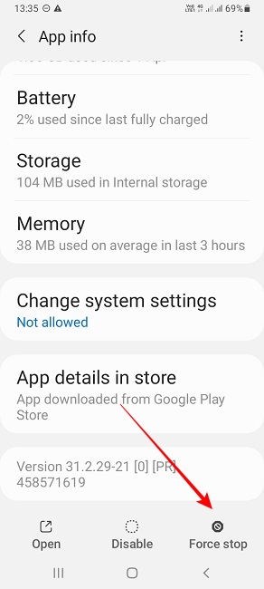 Gplay Something Went Wrong Force Stop