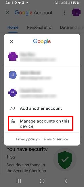 Gplay Something Went Wrong Manage Account