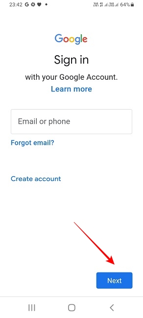 Gplay Something Went Wrong Next Button