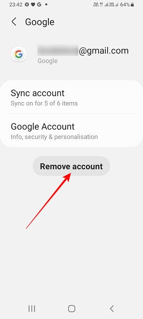 Gplay Something Went Wrong Remove Account