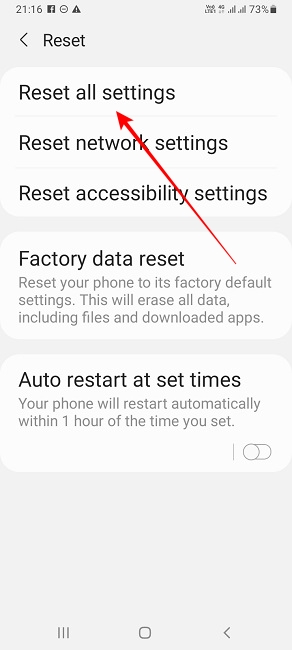 Gplay Something Went Wrong Reset All Settings