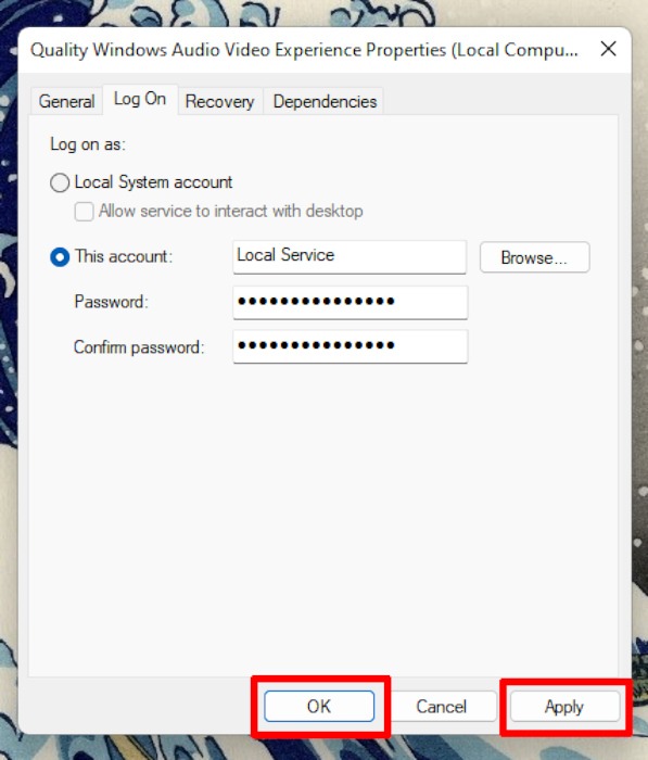 How To Fix Discord Error Audio Video Quality Experience Log On Section Click Apply Ok