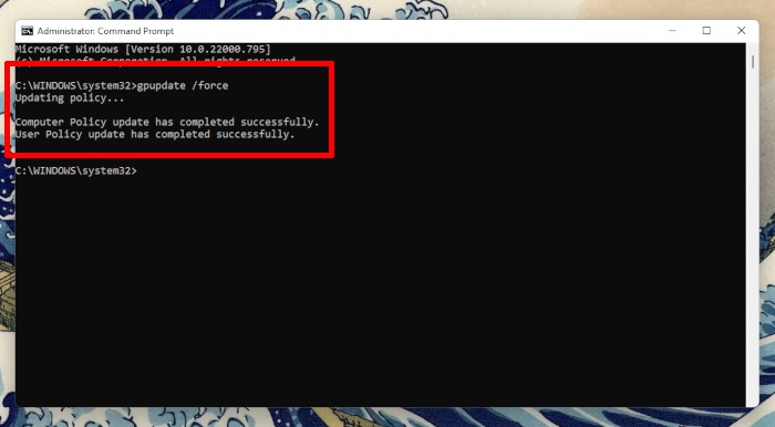 How To Fix Discord Error Command Prompt Gpupdate Successful