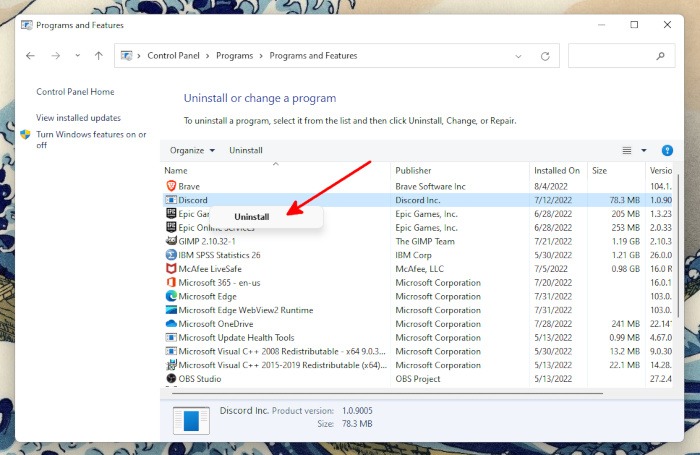 How To Fix Discord Error Discord Uninstall
