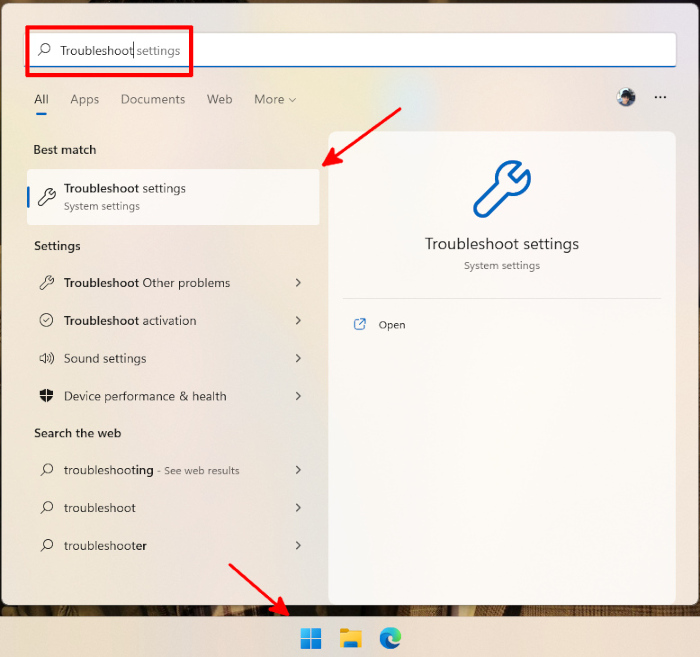 How To Fix Headset Mic Window Button Search Troubleshoot Settings