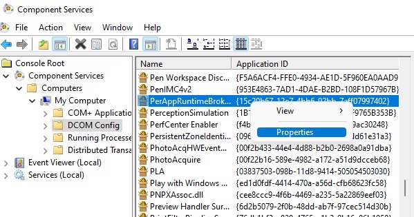 How To Fix The Distributedcom Error In Windows Dcomconfig Properties